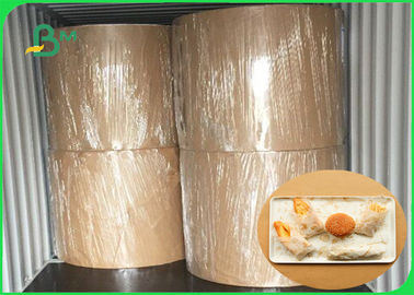 Food Grade Thickness 30gsm - 100gsm MG Kraft White For Fast Food Packing